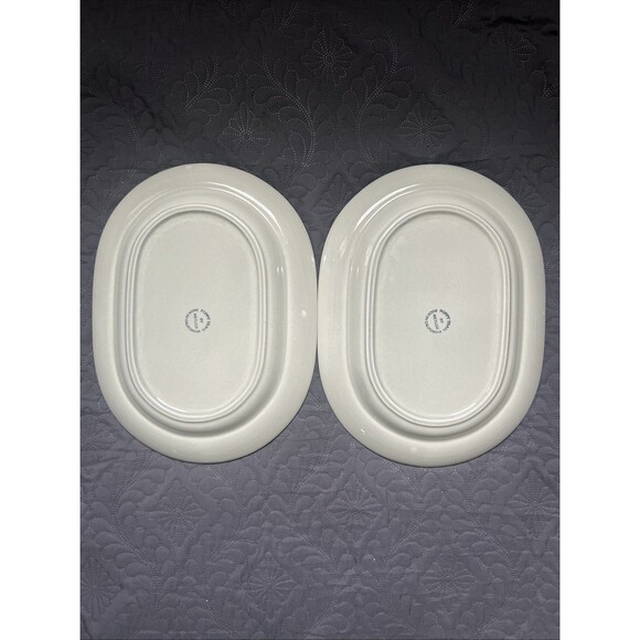 2 Metlox Poppytrail Vernon Porcelain Bandero 10.75" Oval Serving Platter 1969-79 - Picture 2 of 10